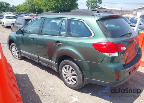 2013 Subaru Outback 2.5I из США, поврежденный, VIN 4S4BRCAC3D3264905
